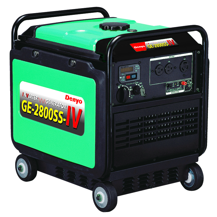防災非常用デンヨー エンジン発電機 防音GE-1400ss IV