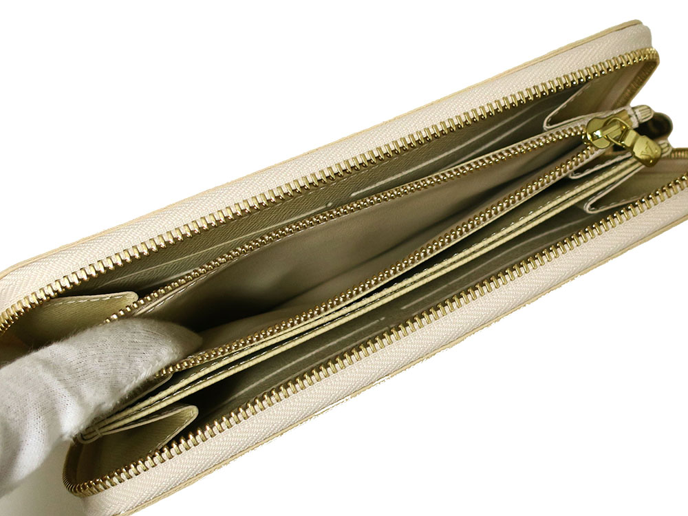 ルイヴィトン ダミエ アズール ジッピー・ウォレット 長財布 N60019