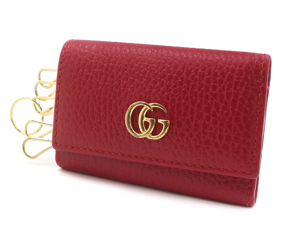 野良ねこ】GUCCIマーモントGG 6連 キーケース 野良ねこ様専用】GUCCI