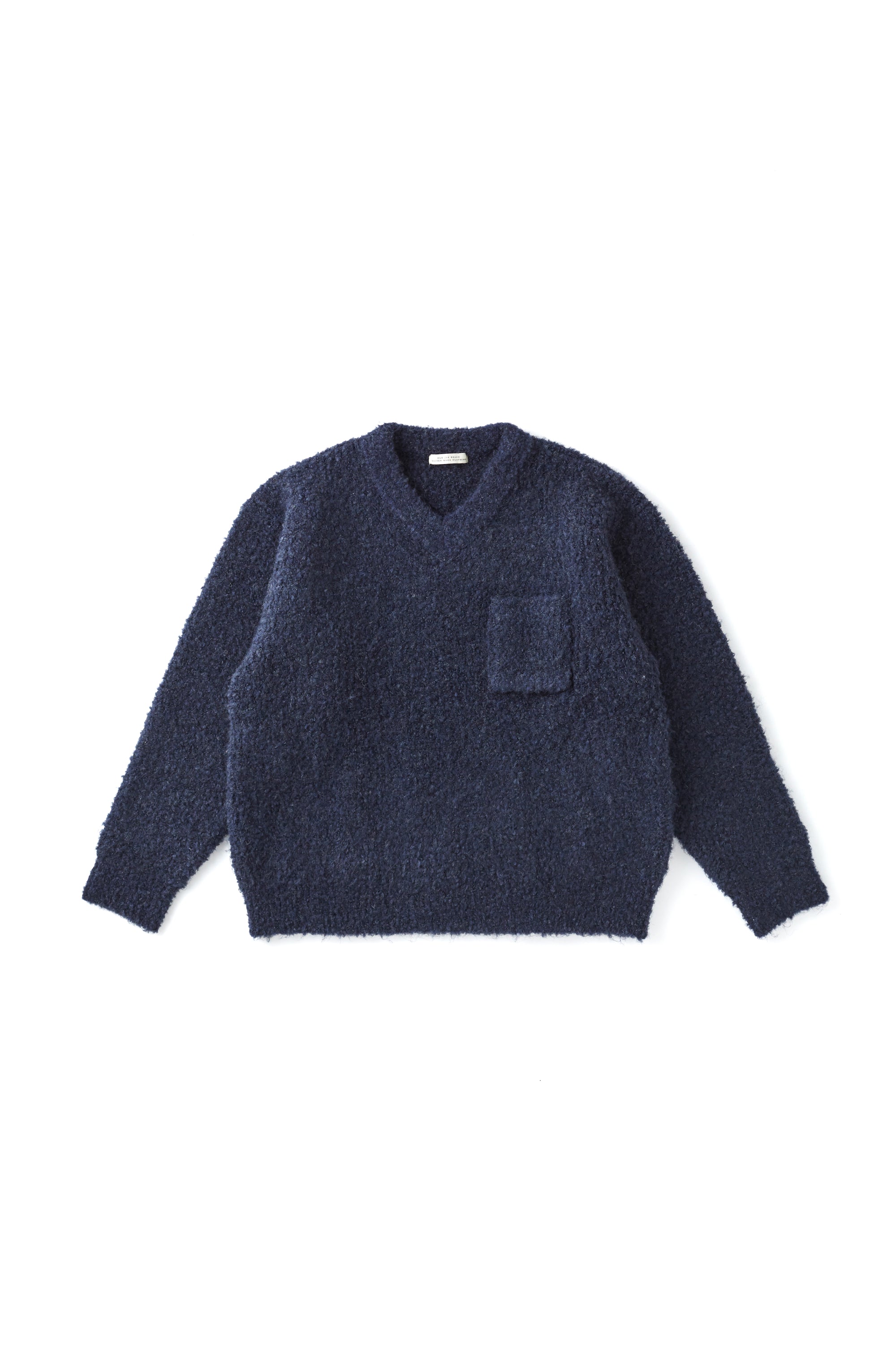 BOUCLE ALPAKA V-NECK SWEATER - 252OJ-KN04 – OLD JOE BRAND