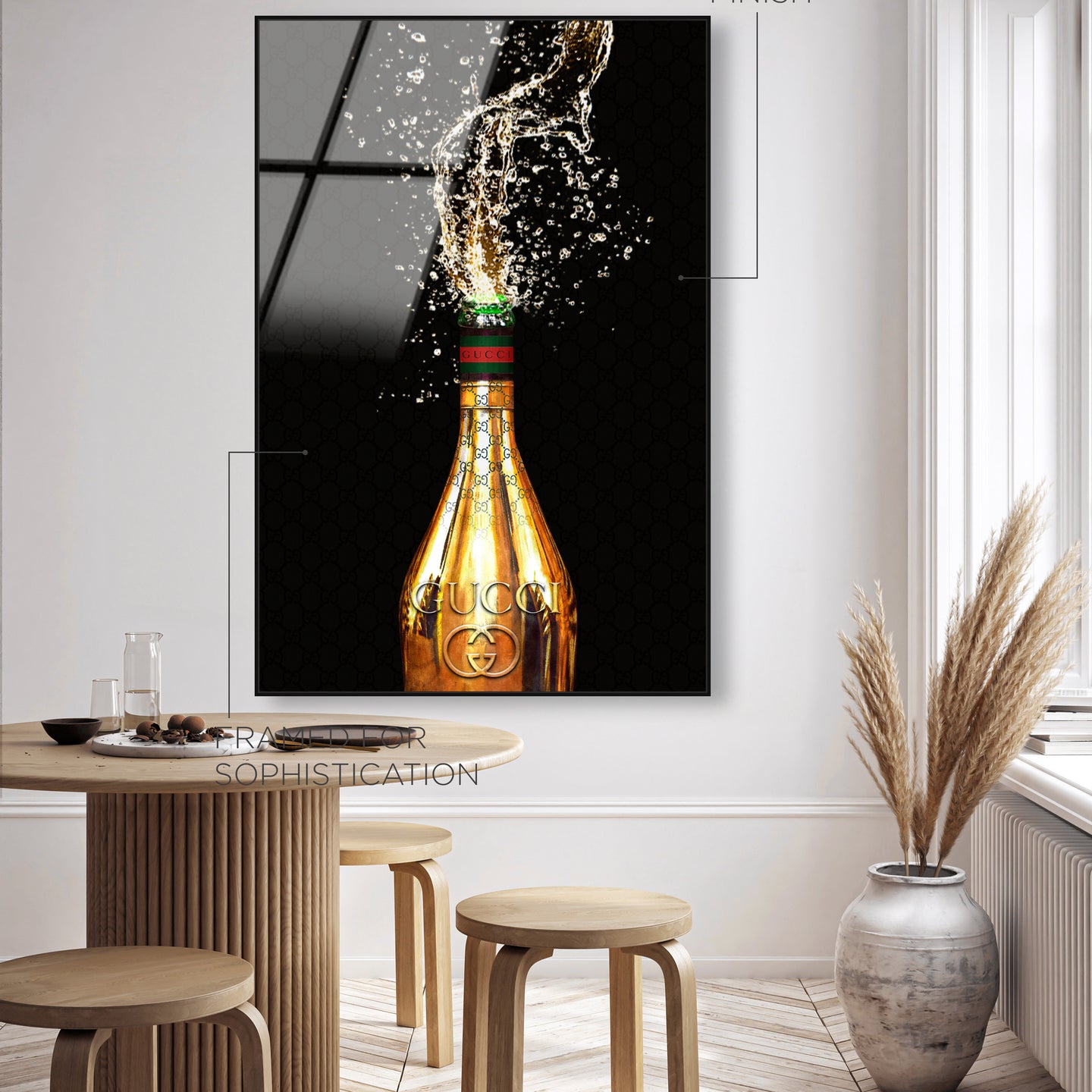 Italian Champagne | Wall Art by Oliver Gal