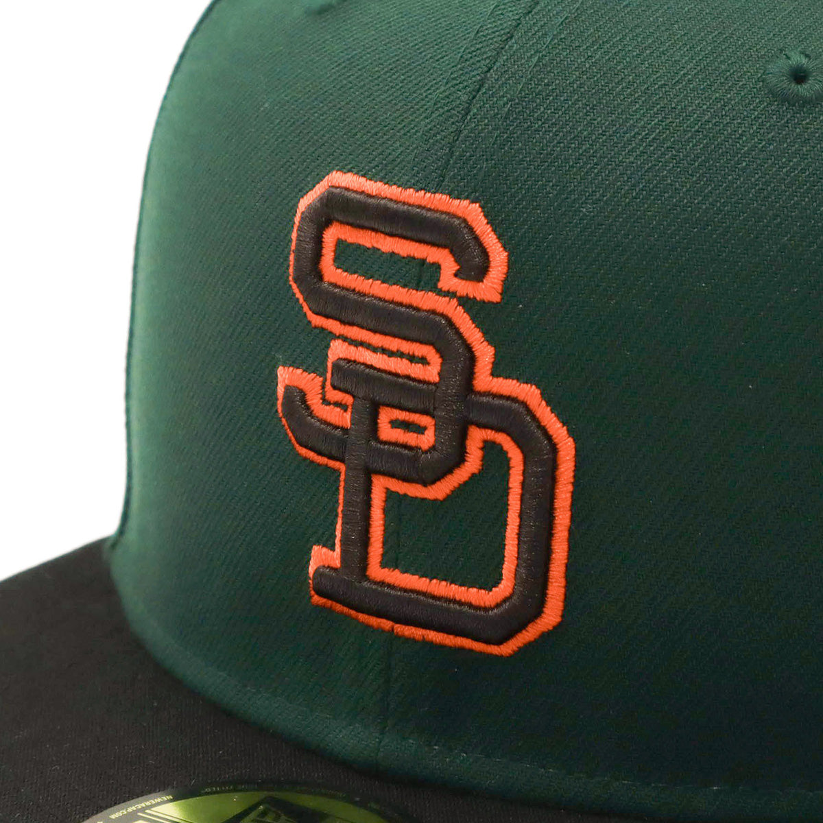 ニューエラ キャップ 59FIFTY SIDE PATCH 2-TONE UNDER VISOR SDダーク