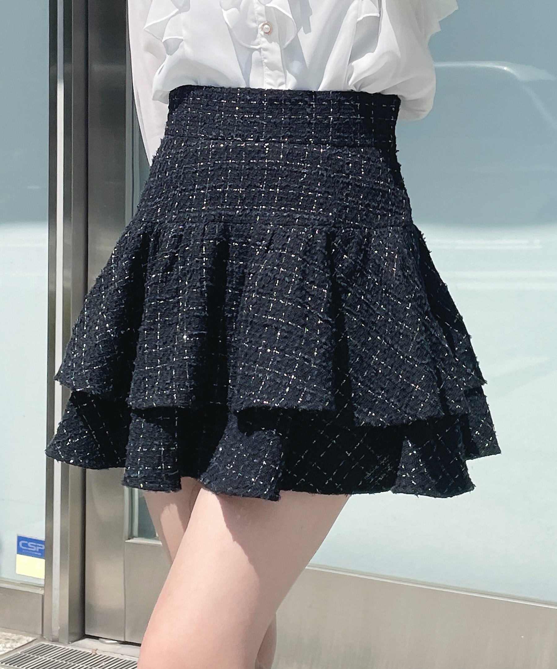 フレアティアードスカート – PARK by one way（パークバイワンウェイ）