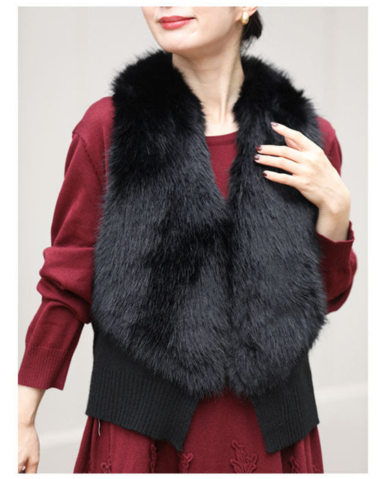 初心者さん用 派手にならない すっきり見えファーベスト – ONE PEACE