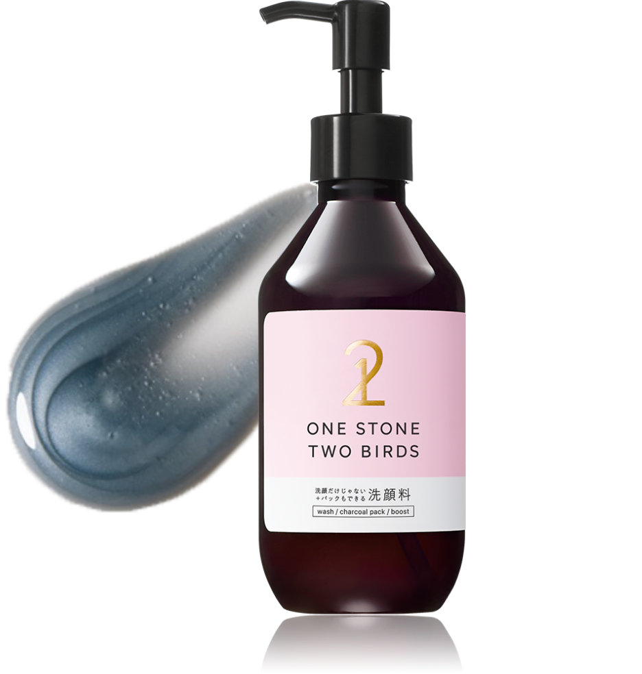 洗顔だけじゃない＋ パックも出来る洗顔料 - ONE STONE TWO BIRDS公式