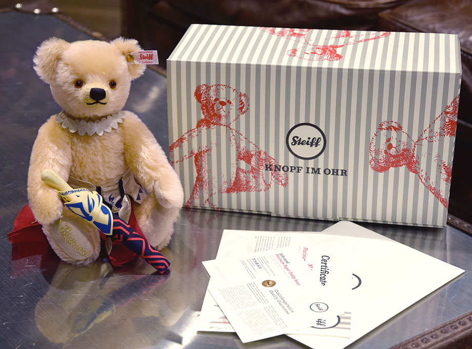 限定品】Steiff フェイト 限定 テディ セイバー 限定品】Steiff