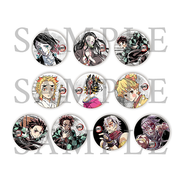 鬼滅の刃「全集中展」無限列車編・遊郭編 』幕間画ランダム缶