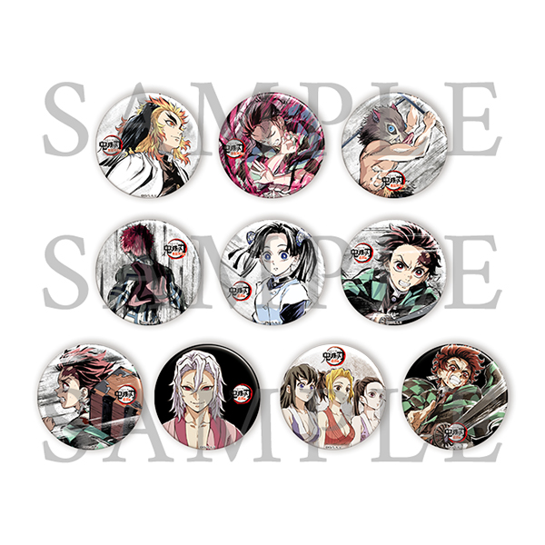 鬼滅の刃「全集中展」無限列車編・遊郭編 』幕間画ランダム缶