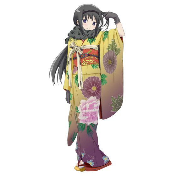 暁美ほむら 晴着Ver. 1/8スケールフィギュア