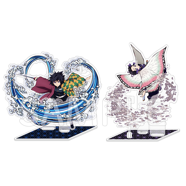 鬼滅の刃 ポップアップアクリルマスコットセット＜義勇＆しのぶ＞
