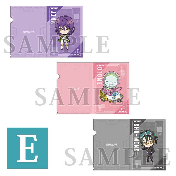 TVアニメ「グノーシア」 ミニクリアファイル3枚セット（全5種）