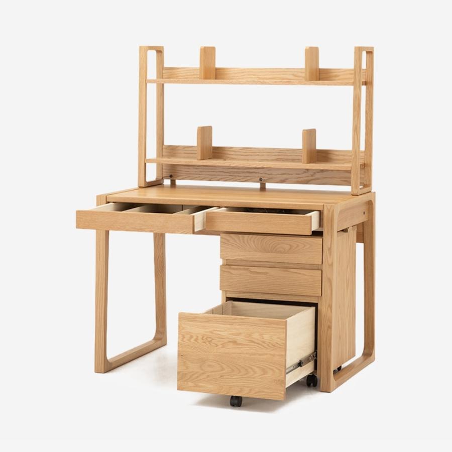 ACTUS アクタス PIZZI 学習机 デスクチェスト ブックシェルフ 3点