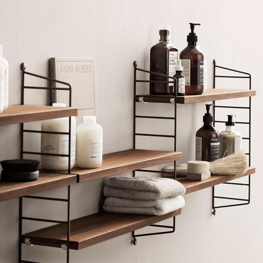 String | pocket シェルフ WALNUT ＆ BLACK｜【公式】ACTUS online