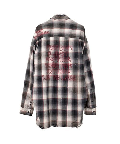 Maison MIHARA YASUHIRO/ Vintage Like Check Shirt(46 gray)｜ ROYAL