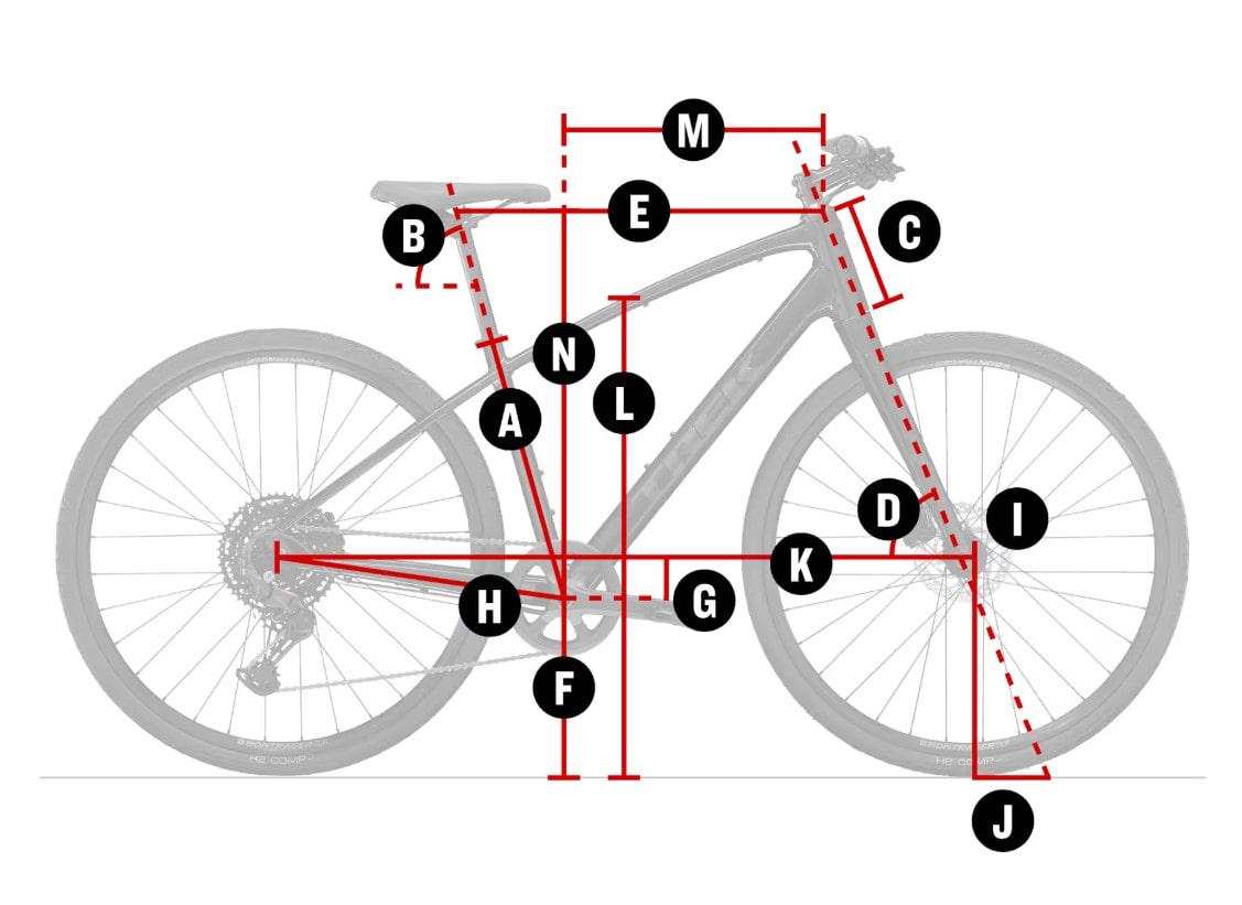 TREK ( トレック ) クロスバイク FX 2 STEPOVER GEN 4 カーボン