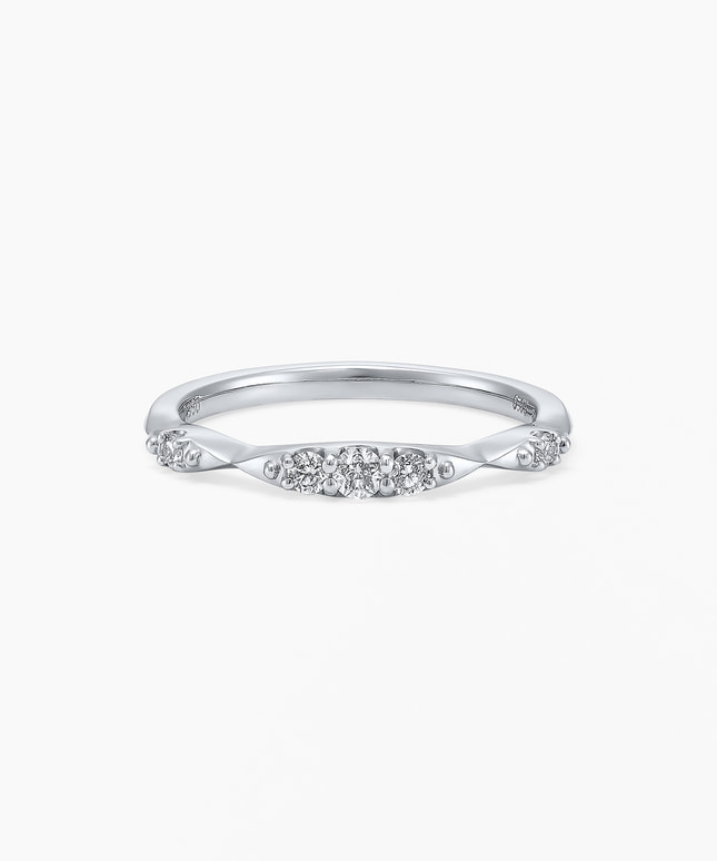 Pt950 ダイヤモンド リング＜ “Wish upon a star®” カード＞|festaria