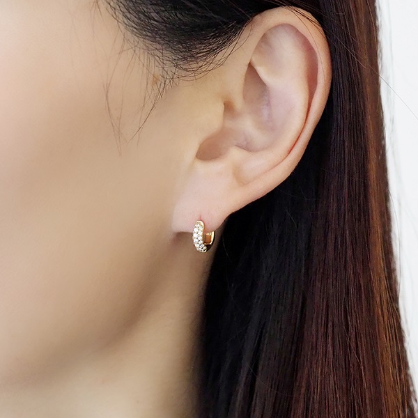 K18YGダイヤモンドピアス | ポンテヴェキオ公式オンラインショップ