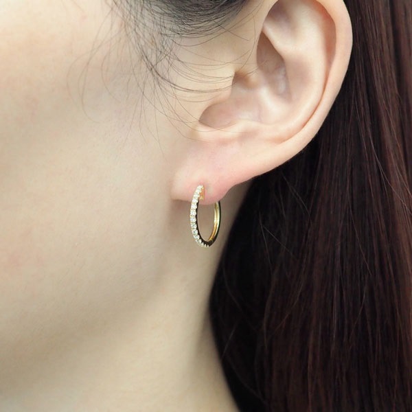 K18YGダイヤモンドピアス | ポンテヴェキオ公式オンラインショップ