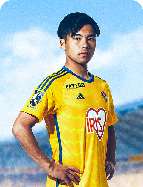 美品】ベガルタ仙台2024ユニフォーム 中島元彦 7 サイン入り 美品