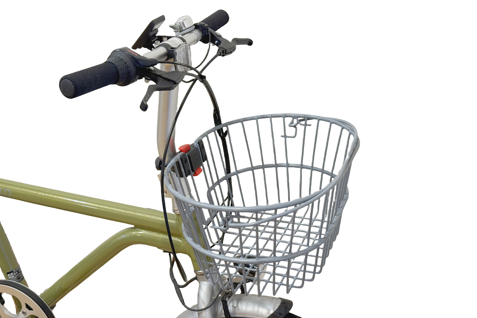 電動アシスト自転車COOZY用フロントバスケットセットKlickFix(RIXEN