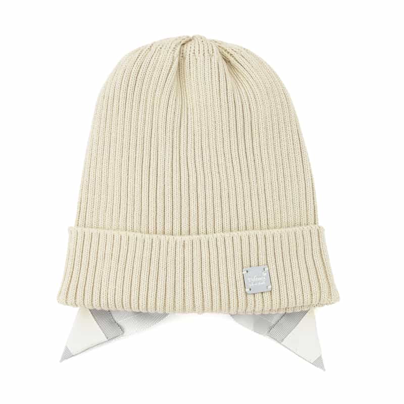 ATHENA NEW YORK＜アシーナ ニューヨーク＞リボン付きニットキャップ