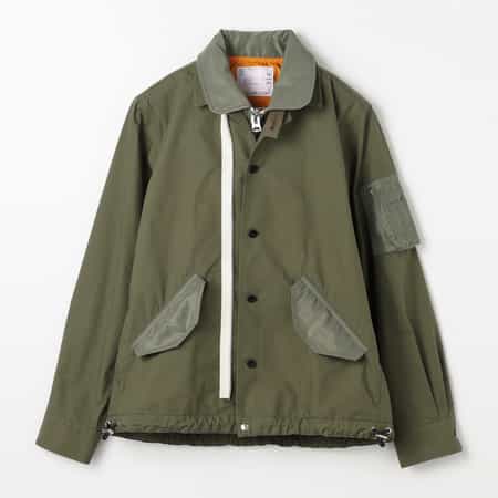 SACAI＜サカイ＞ コンビネーション オックスフォードブルゾン（2264055