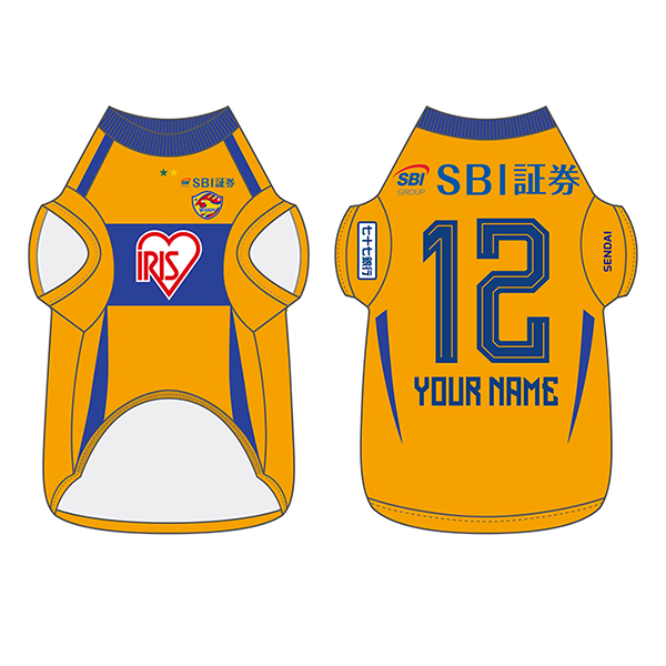 ベガルタ仙台オフィシャルオンラインストア「ユニフォームドッグウェア