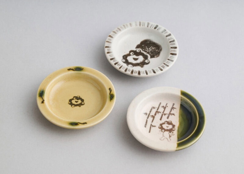 ミャクミャク×中川政七商店】万博限定！ だるま、豆皿、扇子……愛らしい