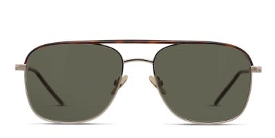 Cartier CT0163S Gunmetal Prescription Sunglasses