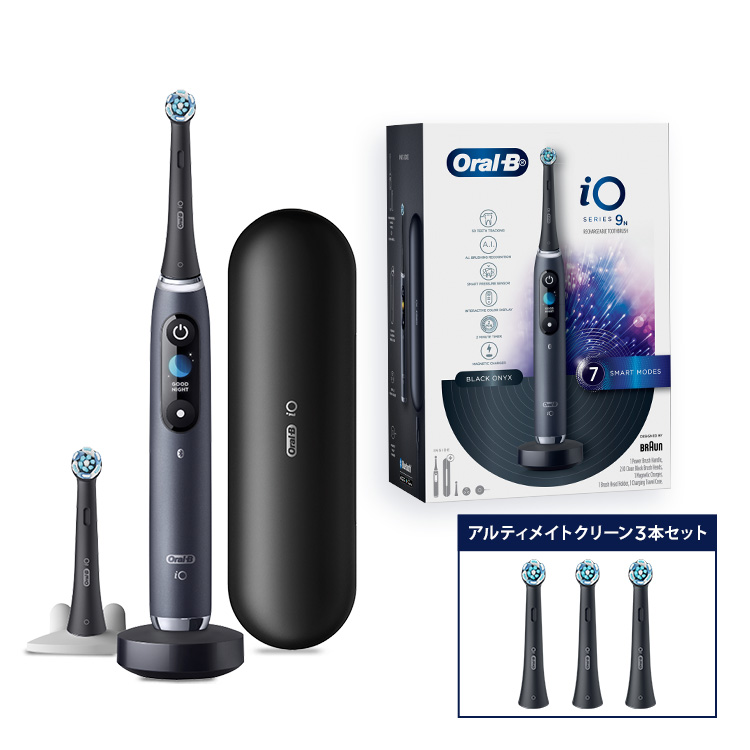 電動歯ブラシ ブラウンオーラルB 公式 | iO5（マットブラック / 黒