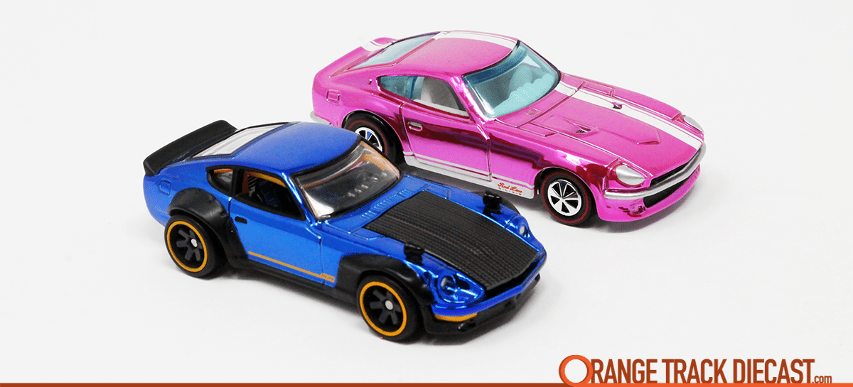 RLC sELECTIONs: CUSTOM '72 DATSUN 240Z – ORANGE TRACK DIECAST