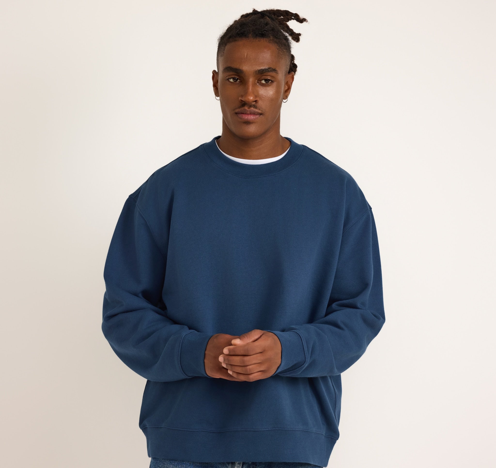 Weekend Boxy Fit Crewneck Sweatshirt | Organic Basics
