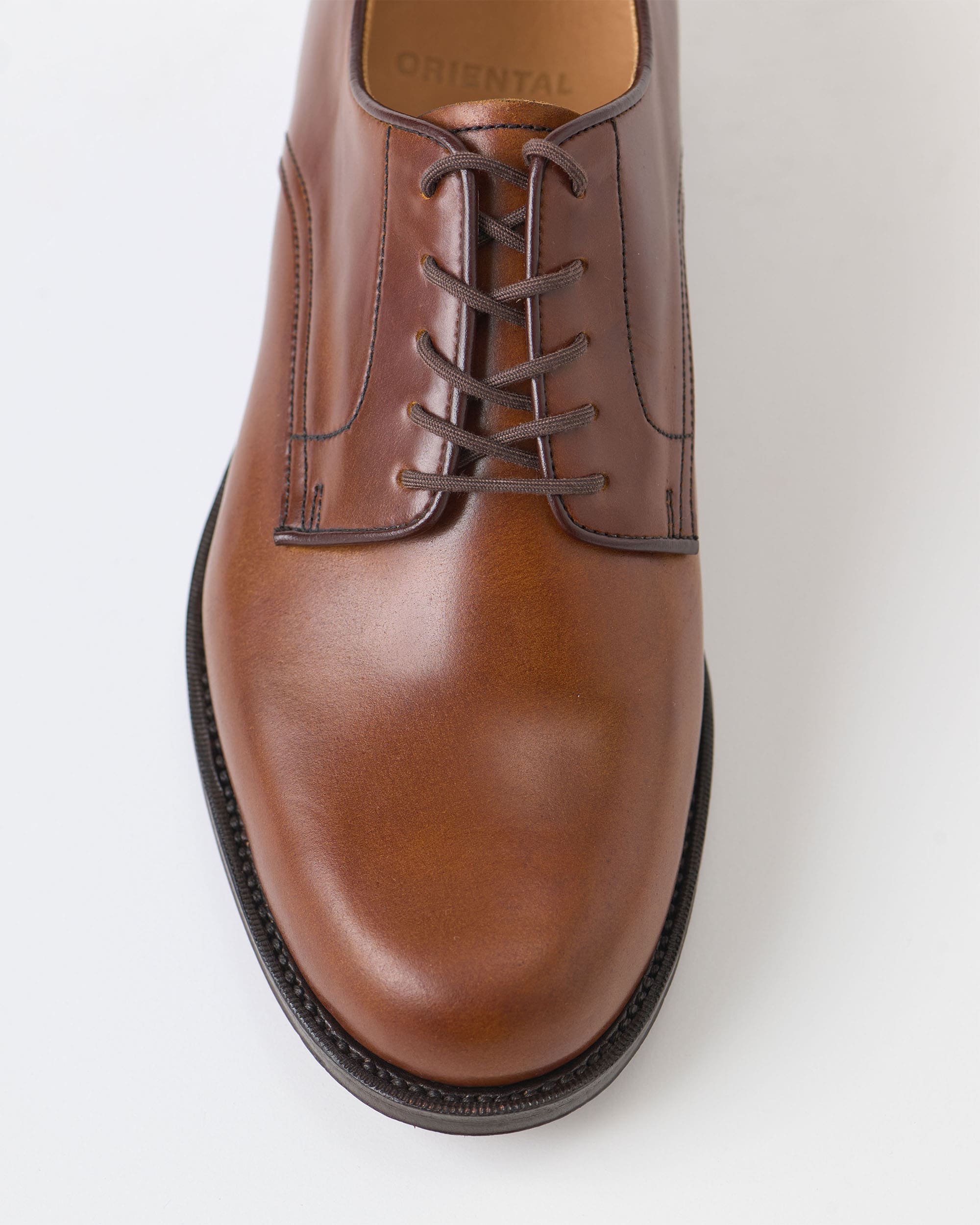 ORIENTAL オリエンタル 012 plain toe Cordovan cognac (FG-3030