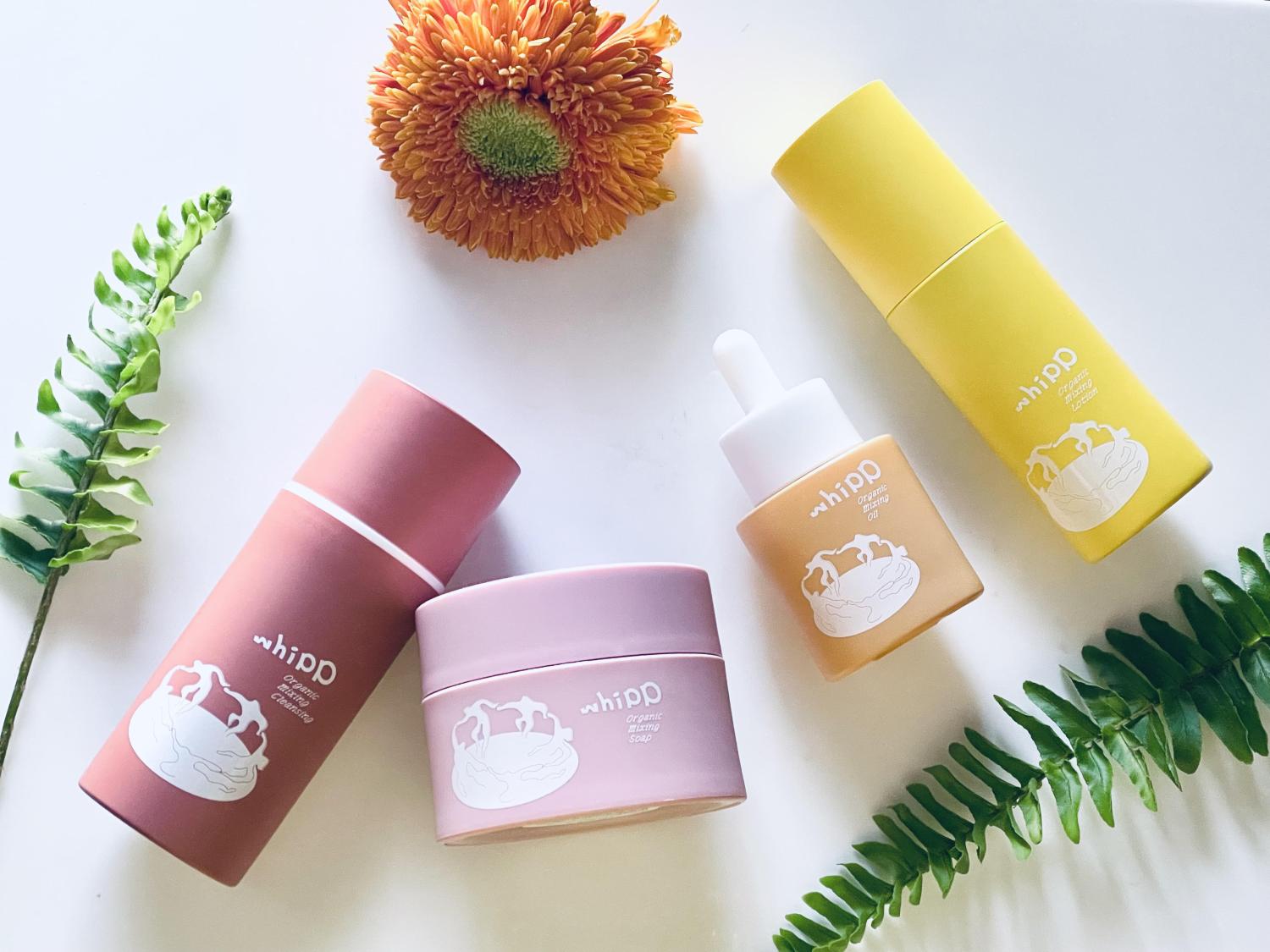 新オーガニックスキンケアブランド「whipp（ウィップ）」で、生き生き