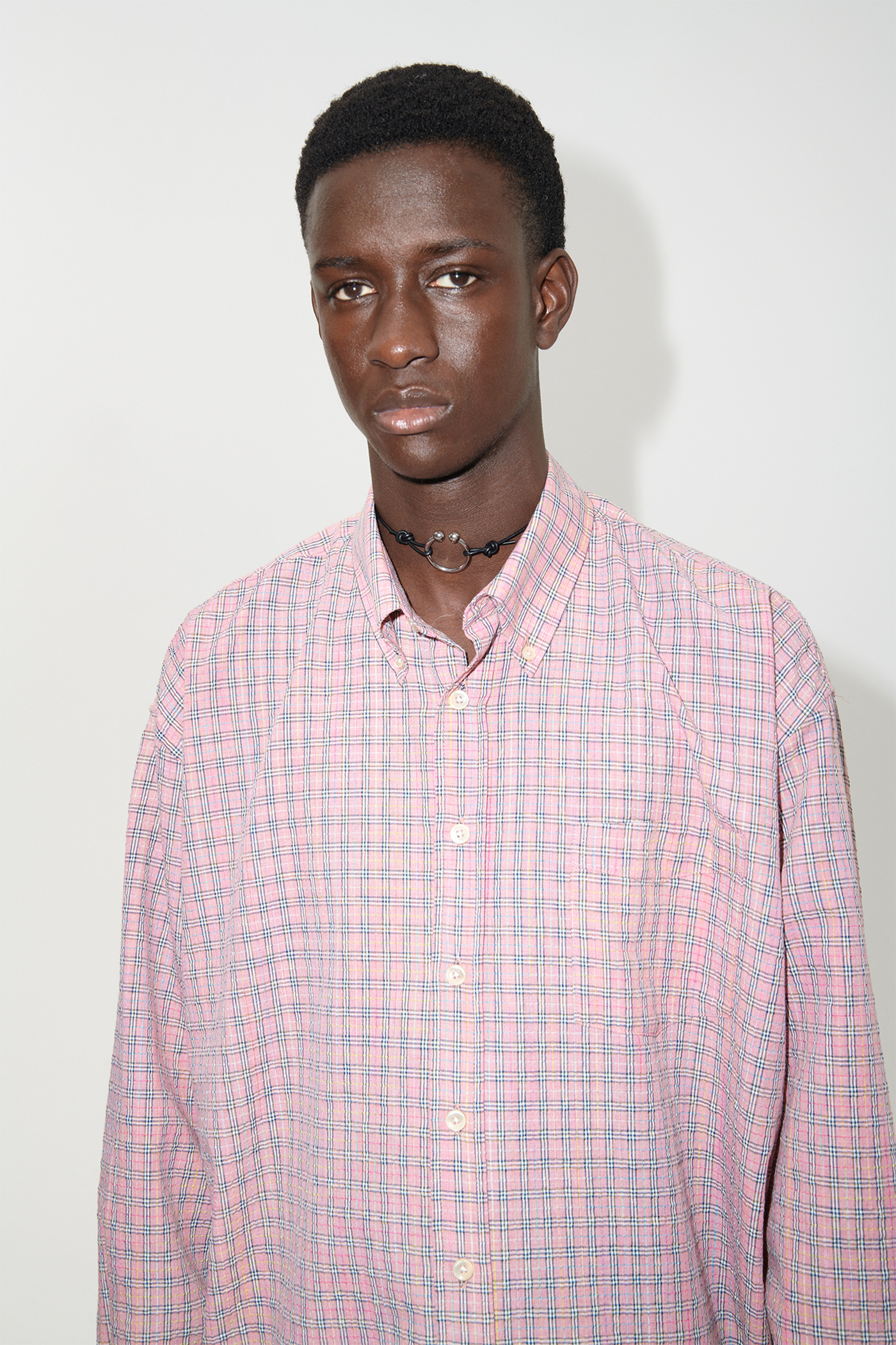 Our Legacy - Borrowed BD Shirt Pink Kimble Check
