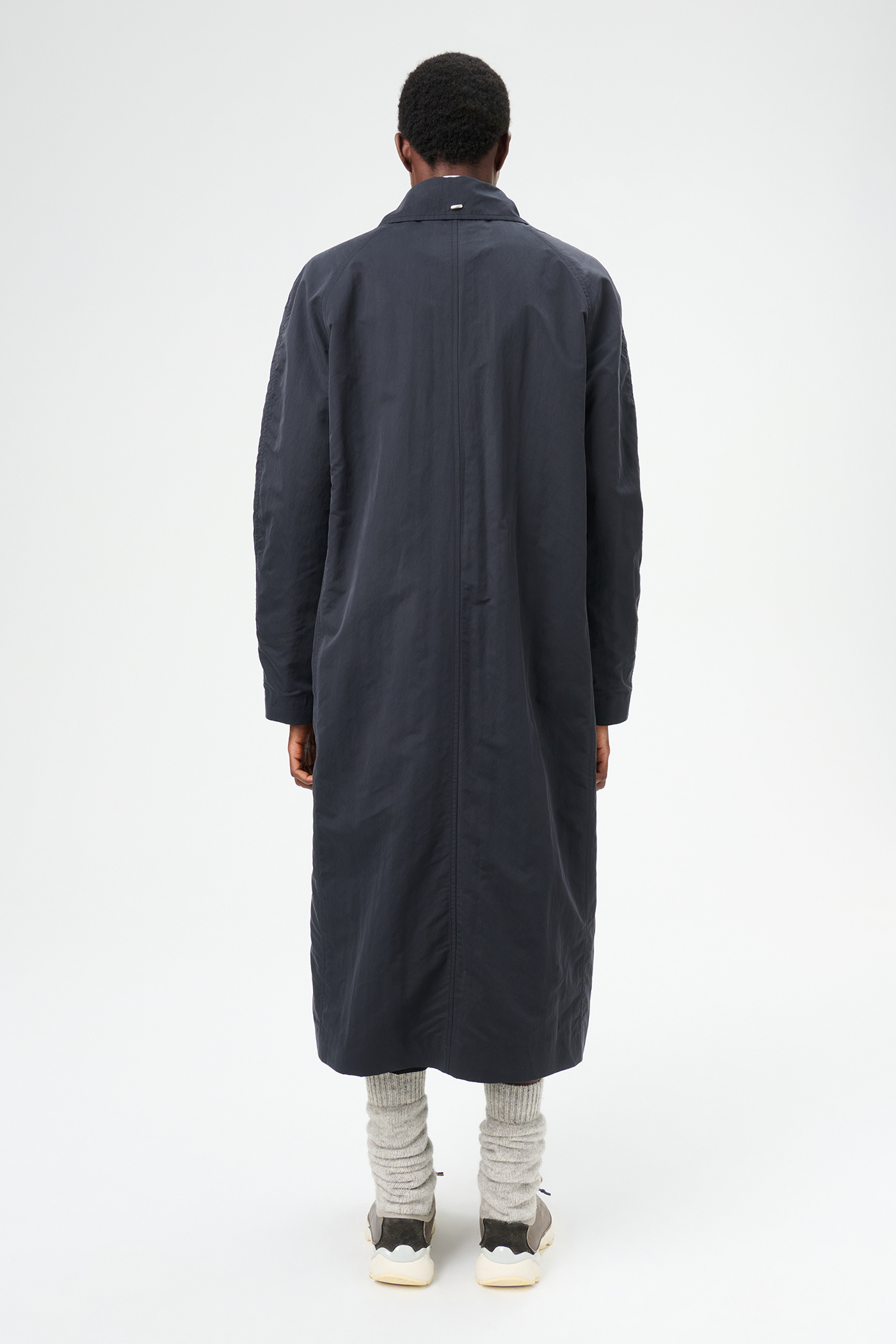 Our Legacy - Collapse Carcoat Blue Depth Peached Nylon