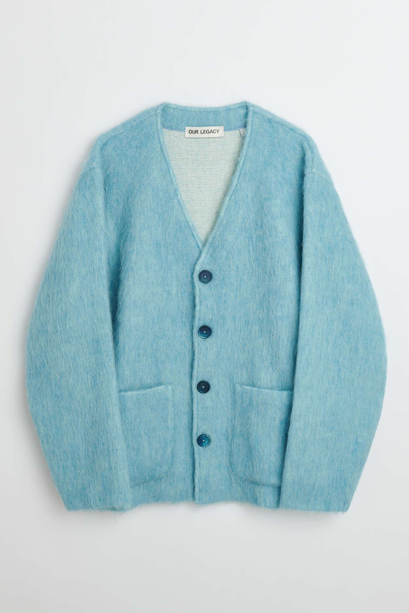 Our Legacy - Cardigan Baby Blue Mohair | Our Legacy