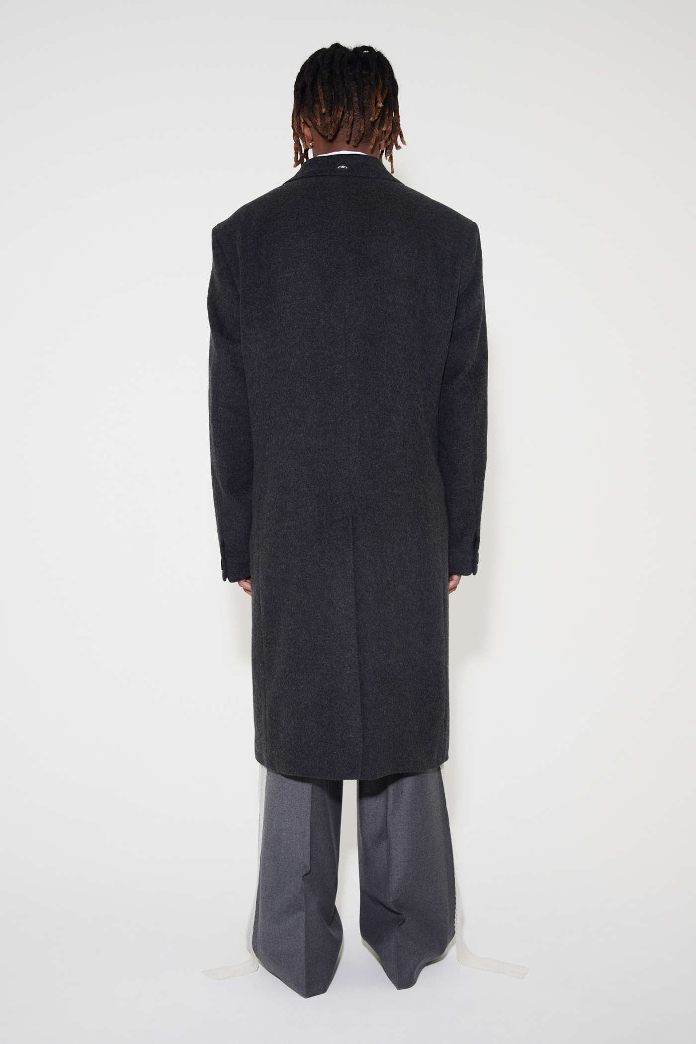 Our Legacy - Dolphin Coat Ash Grey Cash Wool