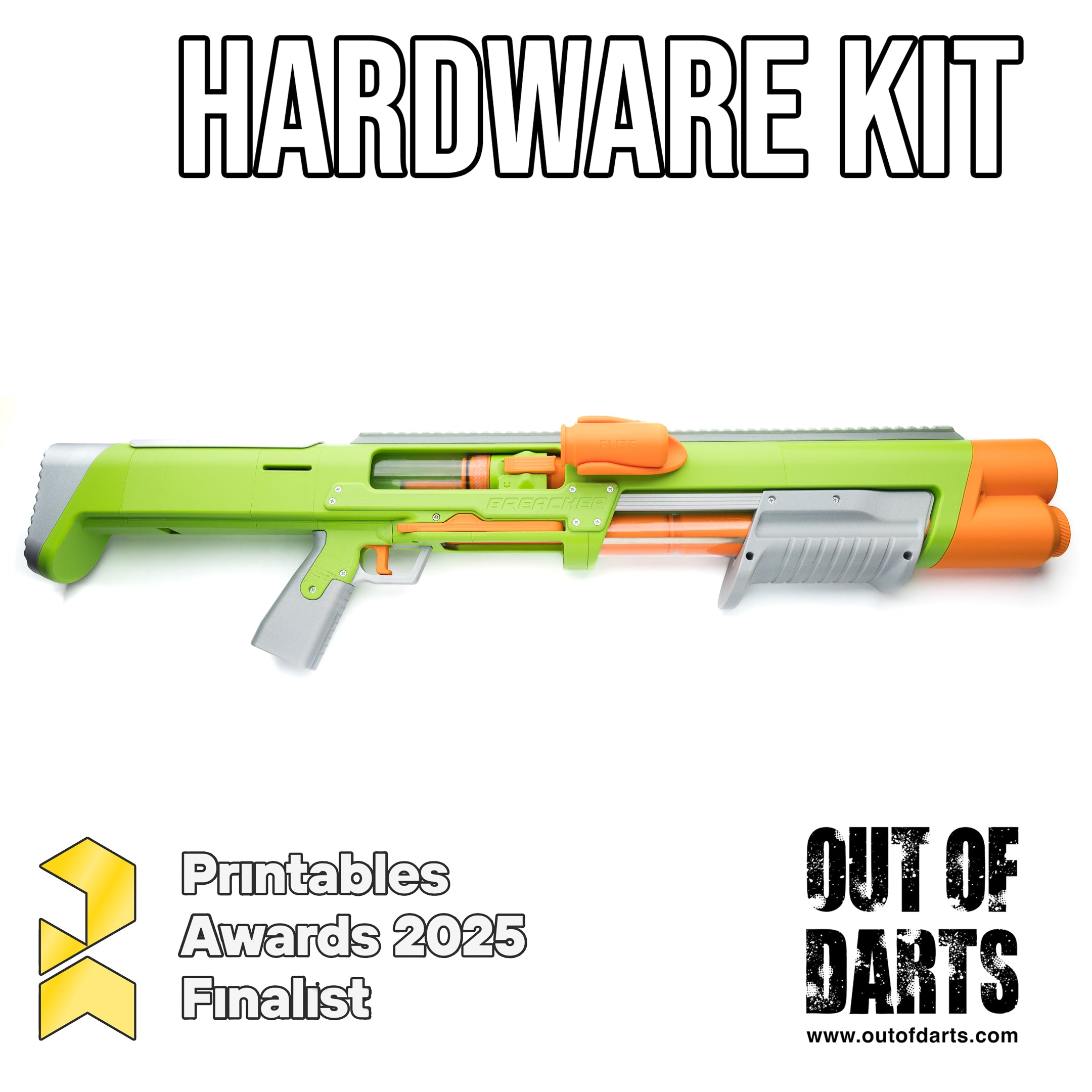 Sillybutts Breacher Hardware Kit - Shell-Fed Springer Blaster
