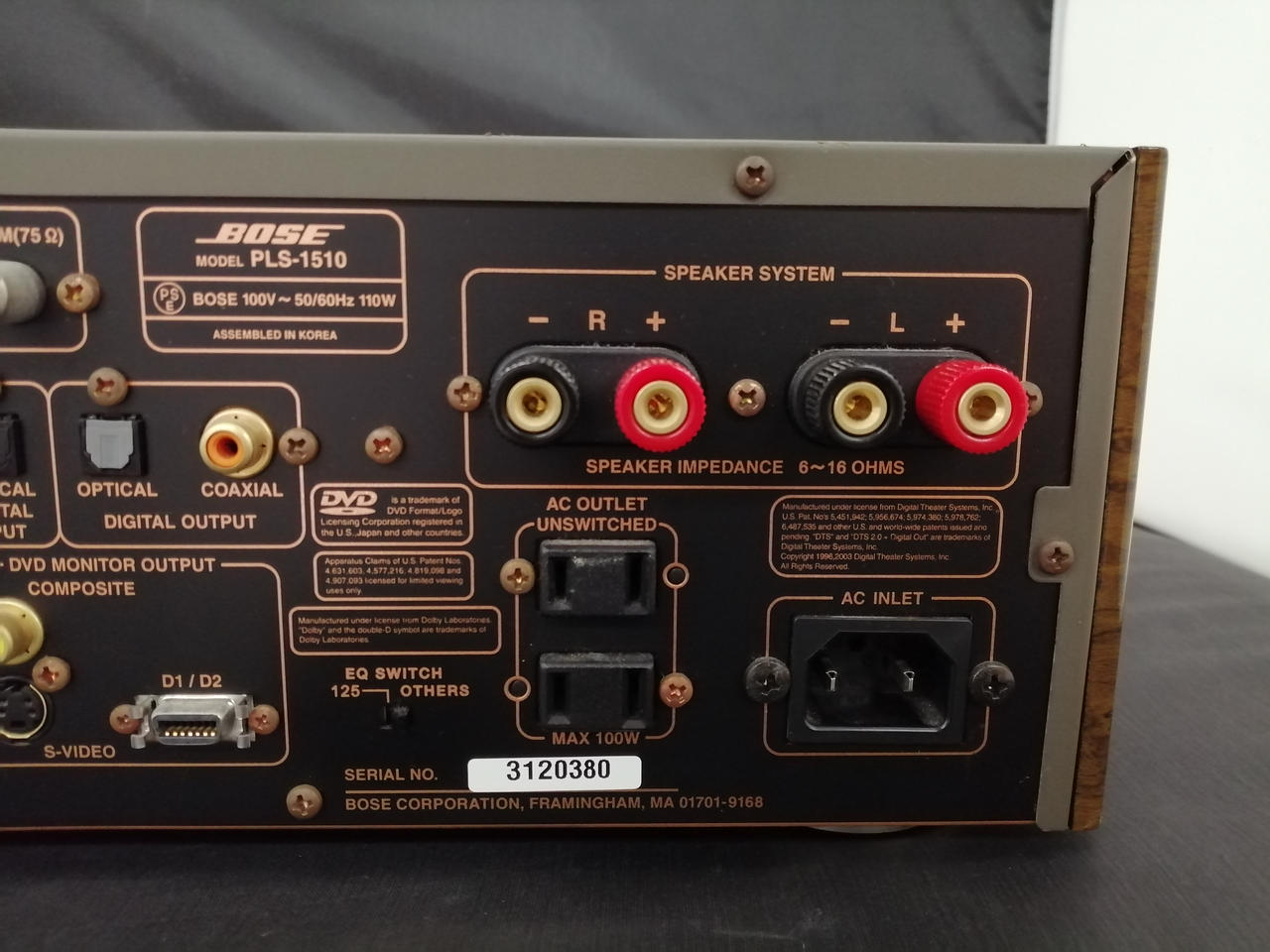 BOSE|DVD/CDレシーバー|【ハードオフ公式通販】オフモール