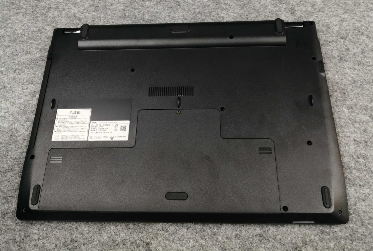 ニホンデンキ(NEC)|【ジャンク】 ノートPC (WINDOWS10 HOME 6|【ハード