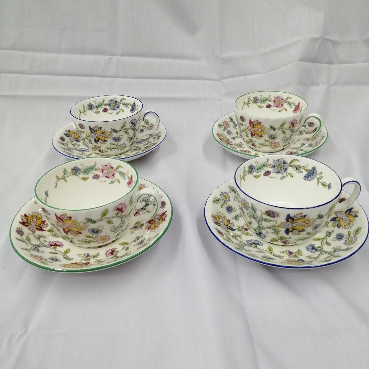 ミントン(Minton)|カップ&ソーサー4客セット|【ハードオフ公式通販