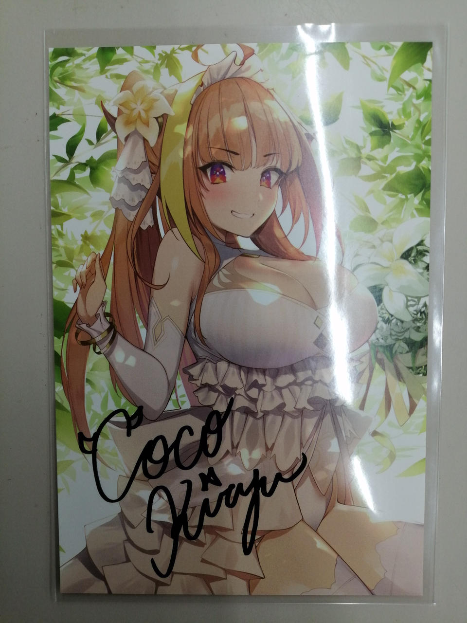 ホロライブ|桐生ココ 誕生日記念セット 直筆サイン ポストカード