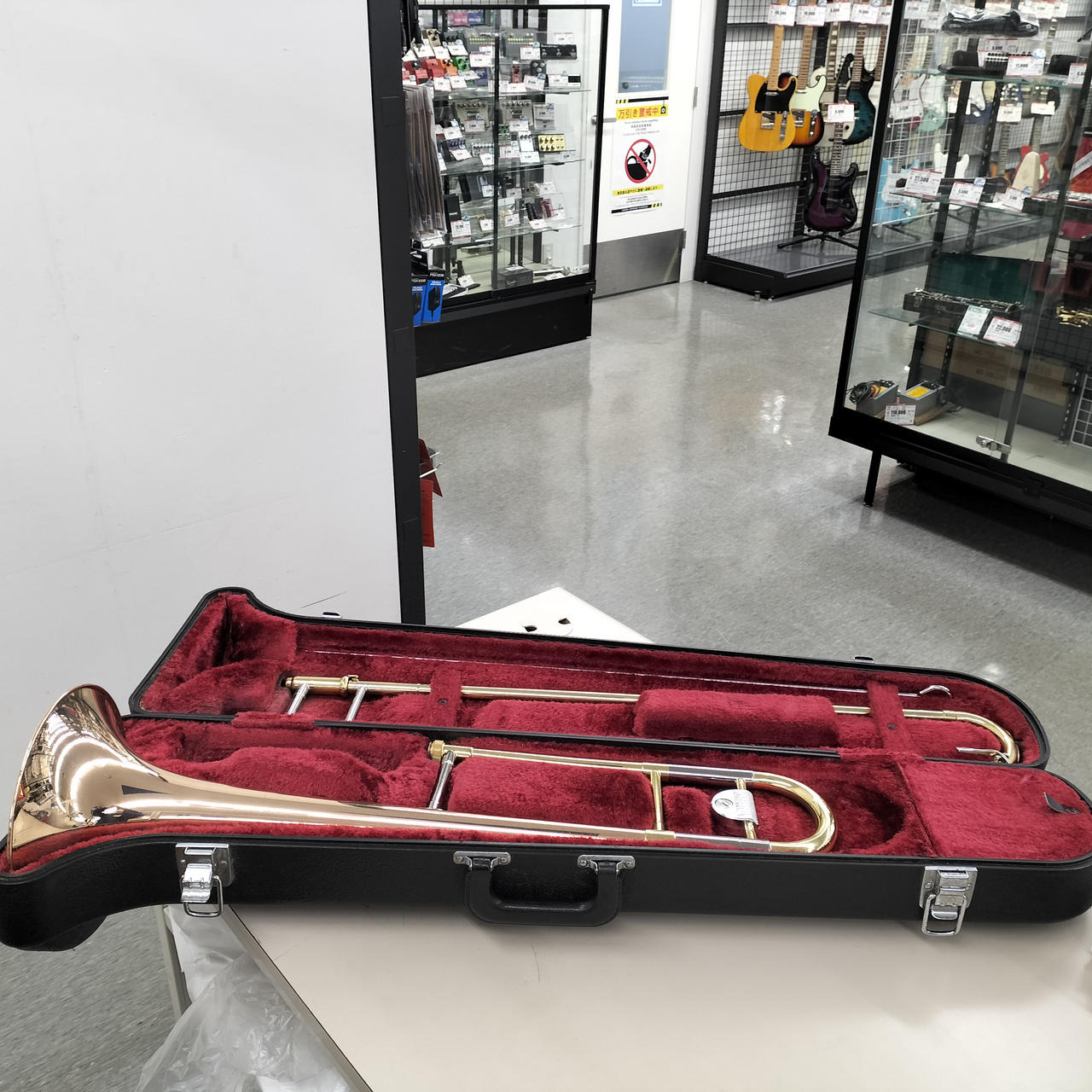 YAMAHA テナートロンボーン YSL3540R ハードケース付 レッドブラス