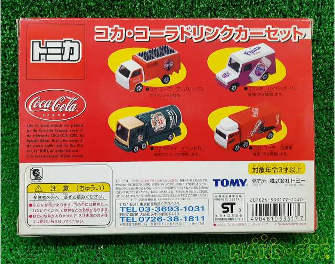 トミカ TOMY|コカ・コーラ ドリンクカーセット|【ハードオフ公式通販