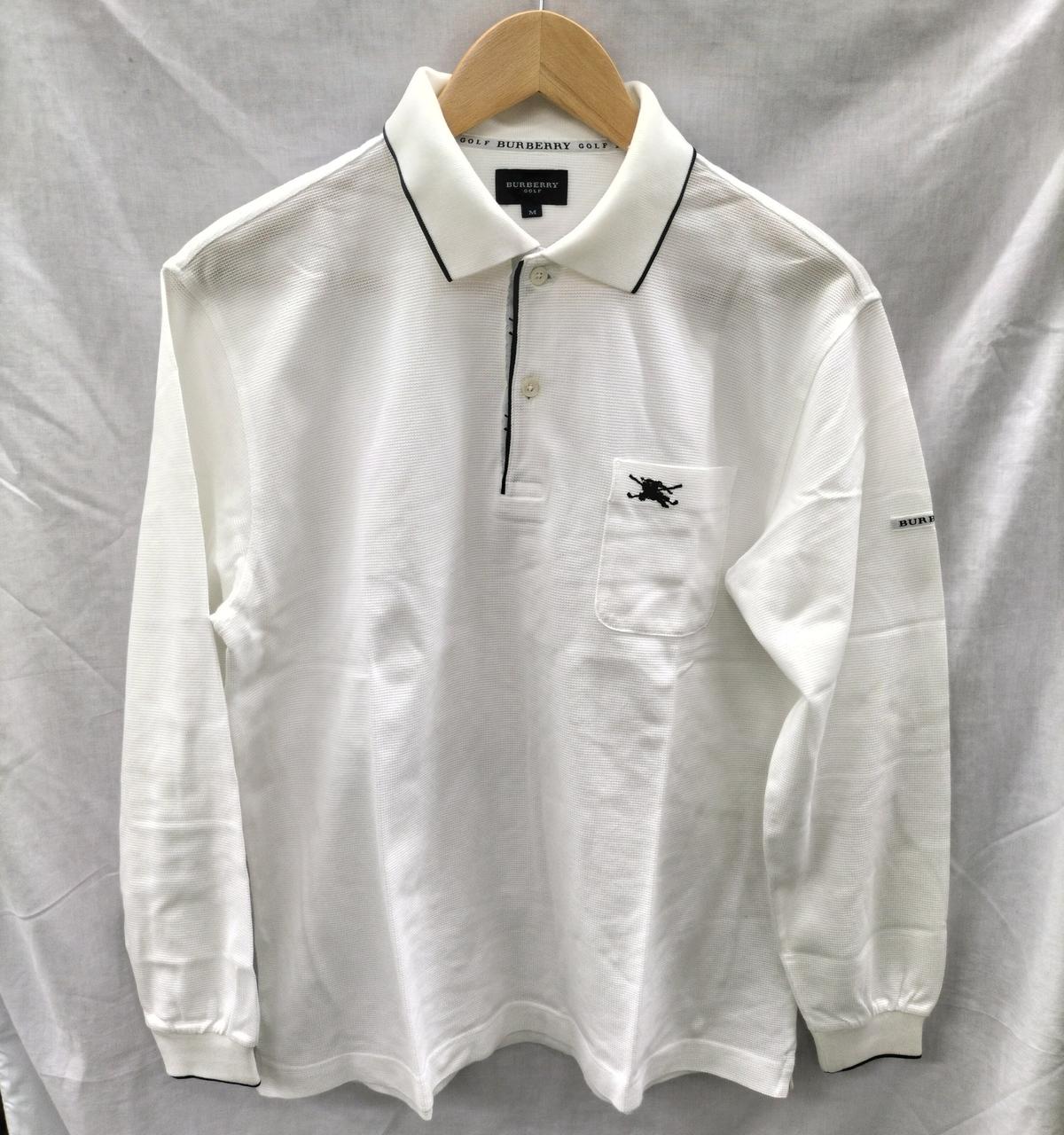 バーバリーゴルフ|ポロシャツ 長袖白|【ハードオフ公式通販】オフ