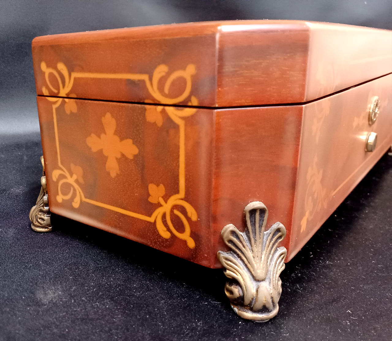 リュージュ(REUGE)|72弁3曲入り 象嵌仕上 オルゴール|【ハードオフ公式