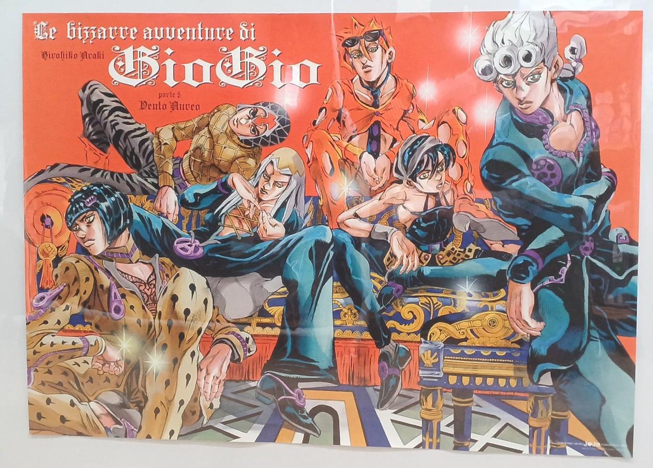 即購入可】荒木飛呂彦原画展 JOJO 大阪限定 ポスター 即購入可】荒木