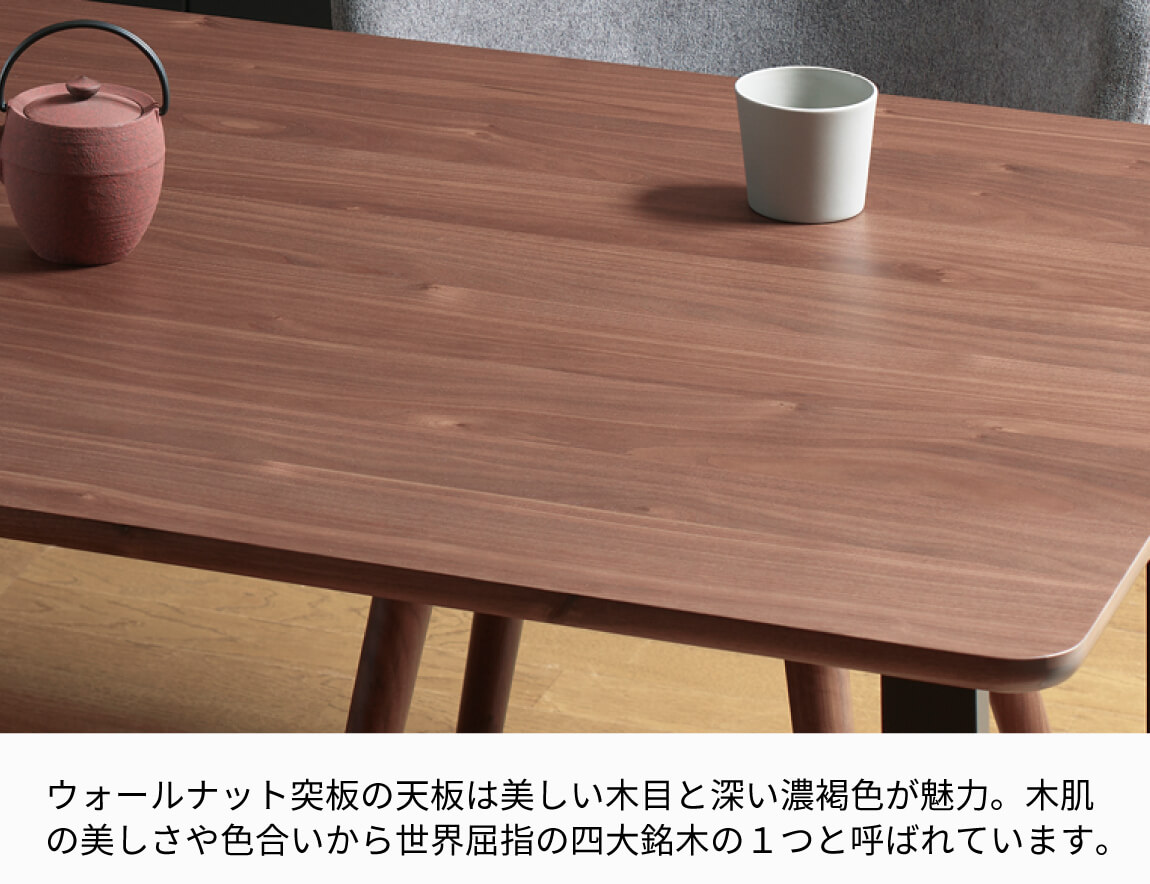 セレクト家具/ダイニングテーブル/IKA ダイニングテーブル 天板突板