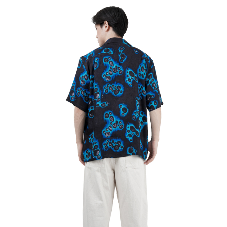 静嘉堂文庫美術館 京友禅 アロハシャツ ＜曜変天目＞ | 京友禅アロハ